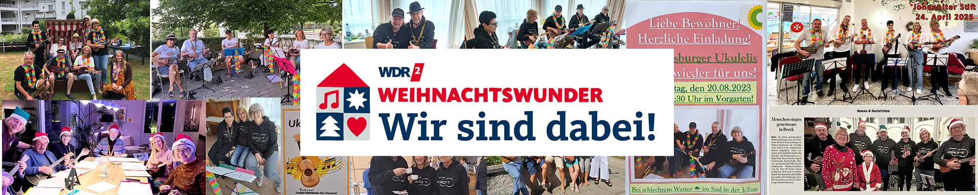 „Ukulelegruppe spielt in Seniorenheimen“